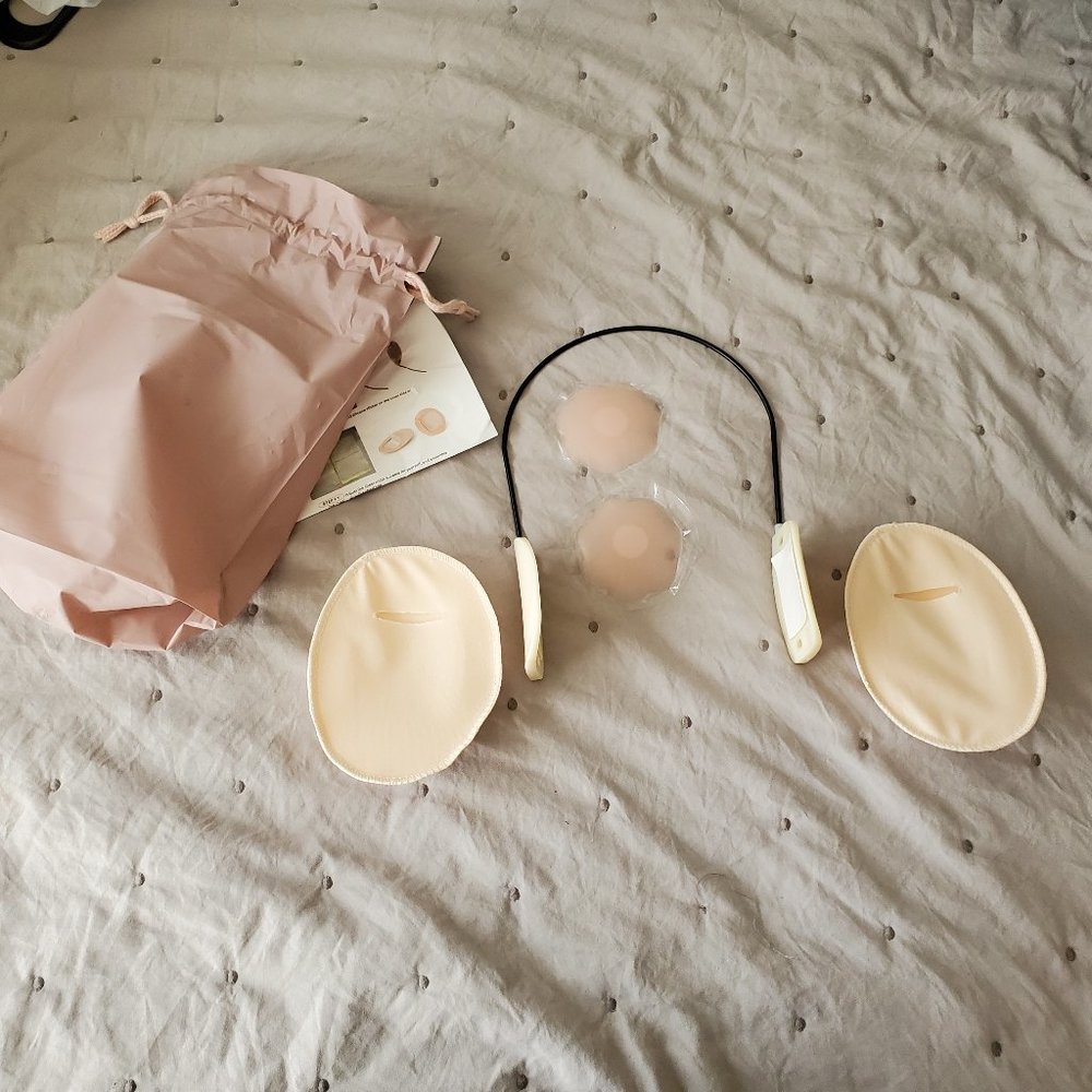 Push up Frontless Bra Kit Wire, Deep Plunge Bra Kit Silicone Cover